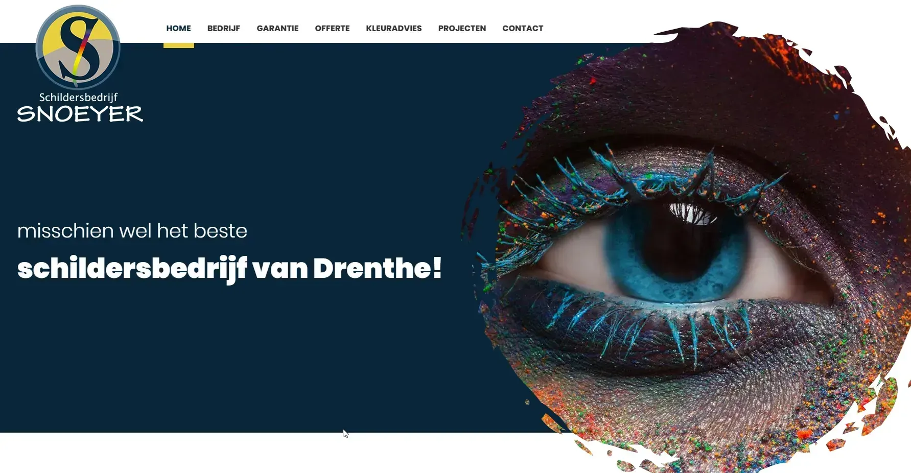 De website van Schildersbedrijf Snoeyer weer strak in de lak!